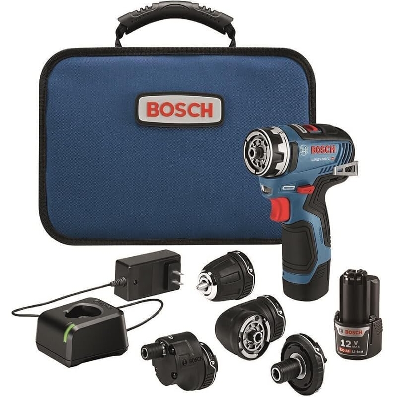 Powerful Bosch 12V Max EC Brushless Drill/Driver System