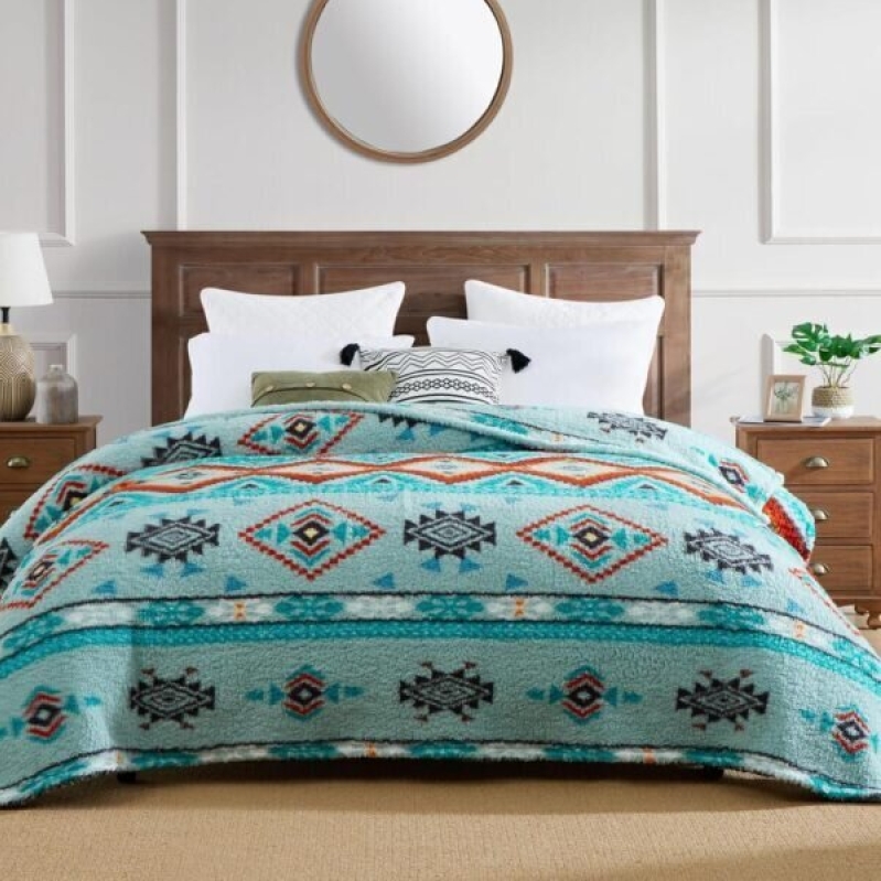 CASAAGUSTO Boho 夏尔巴披肩毯 -50% off