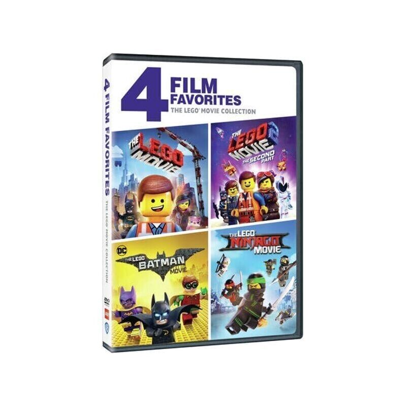 LEGO Movie 4-Film Collection DVD - Family Fun Collection