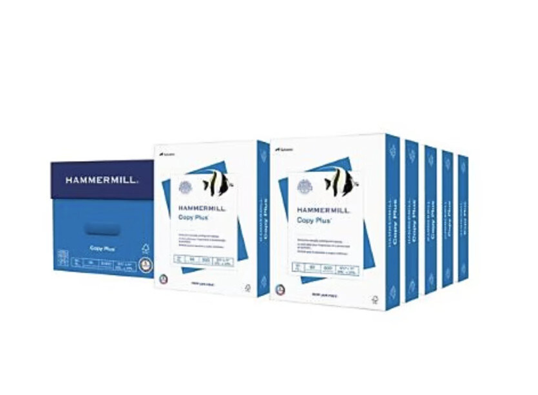 Hammermill Copy Plus Copier Paper - 5000 Sheets, 10 Packs