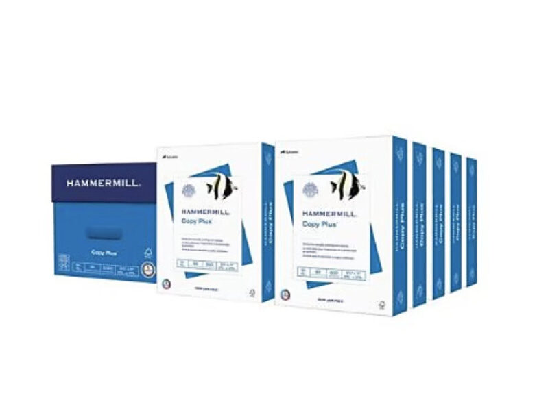 Hammermill Copy Plus Copier Paper - 5000 Sheets, 10 Packs