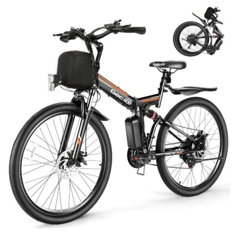 Gocio 26-in. 750W Folding Electric Bike - Best Deal at $349.99