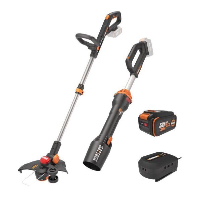 Worx 20V Blower/Trimmer Combo on Sale for $119.98