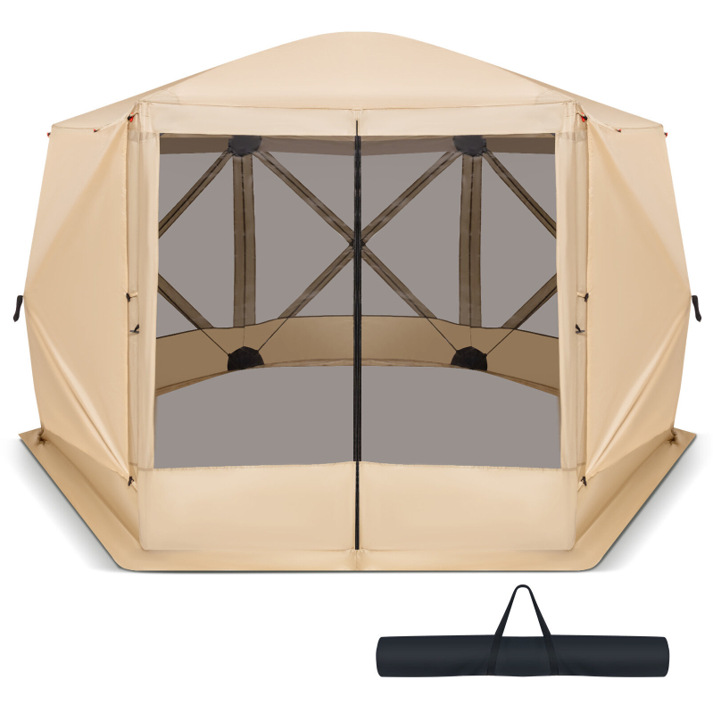 Costway Pop-Up Screen House Tent: Instant Shade & Comfort for Outdoor Events