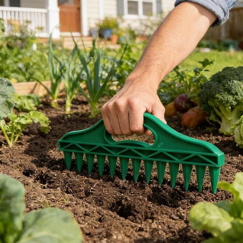 Precision Dibber Tool for Efficient Seed Planting