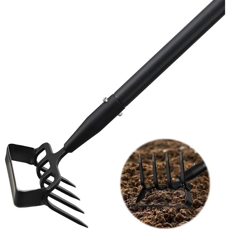 Versatile Garden Hoe Tool for Effective Weeding and Soil Aeration