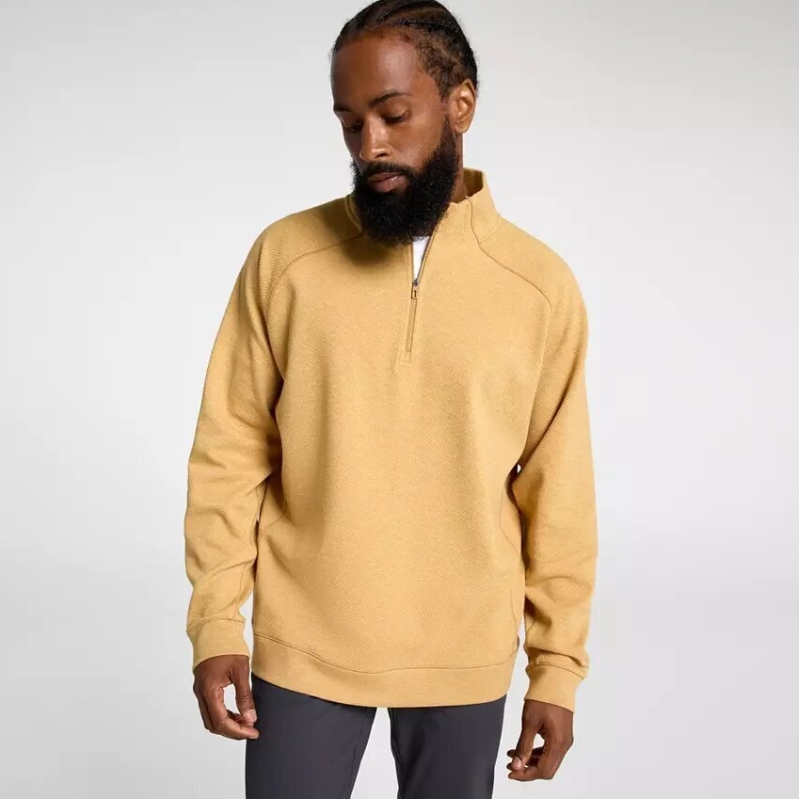 VRST Men's Recharge Pebble Fleece 1/4 Zip - Ultimate Comfort & Style