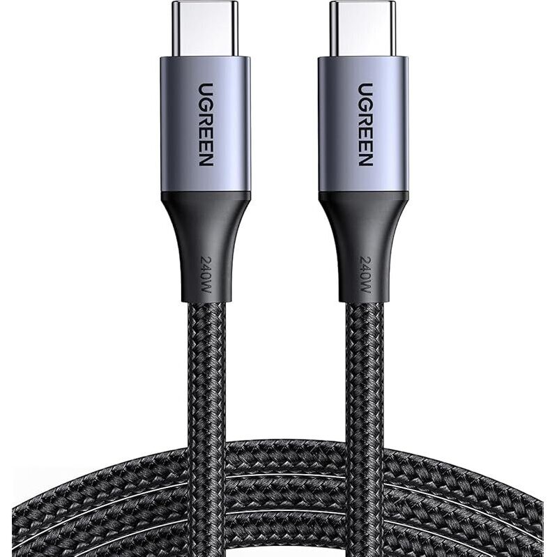 Ugreen 240W USB C to USB C Cable 6.6ft - Fast Charging & Durable