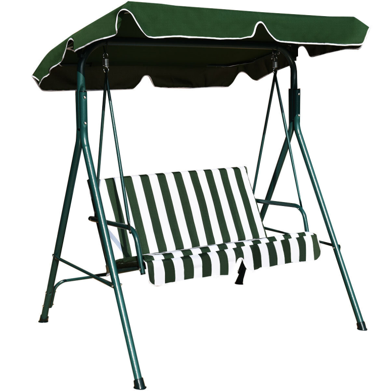 Outdoor Patio Canopy Swing Glider Hammock - Durable & Comfortable