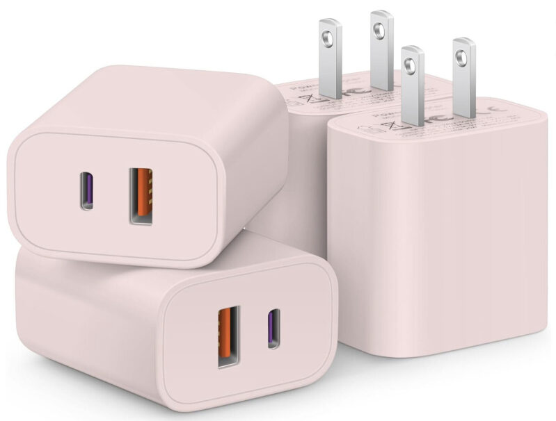 Compact Dual-Port USB Charger - ETL Certified