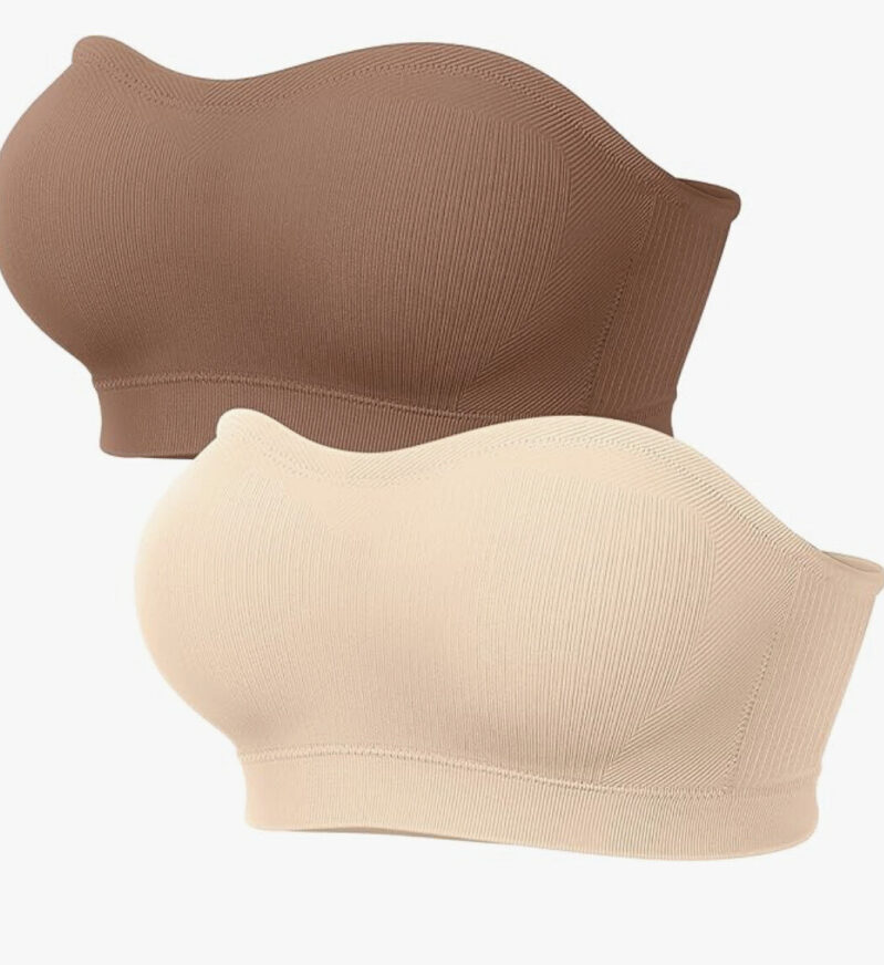 2-Piece Seamless Bandeau Bra Set - $35.13 Post-Discount