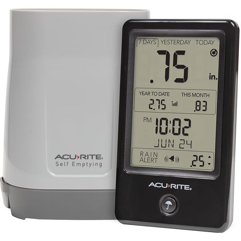 AcuRite Wireless Rain Gauge: Smart Weather Monitoring for Your Home