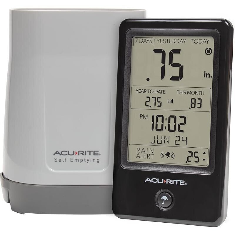 AcuRite Wireless Rain Gauge: Smart Weather Monitoring for Your Home