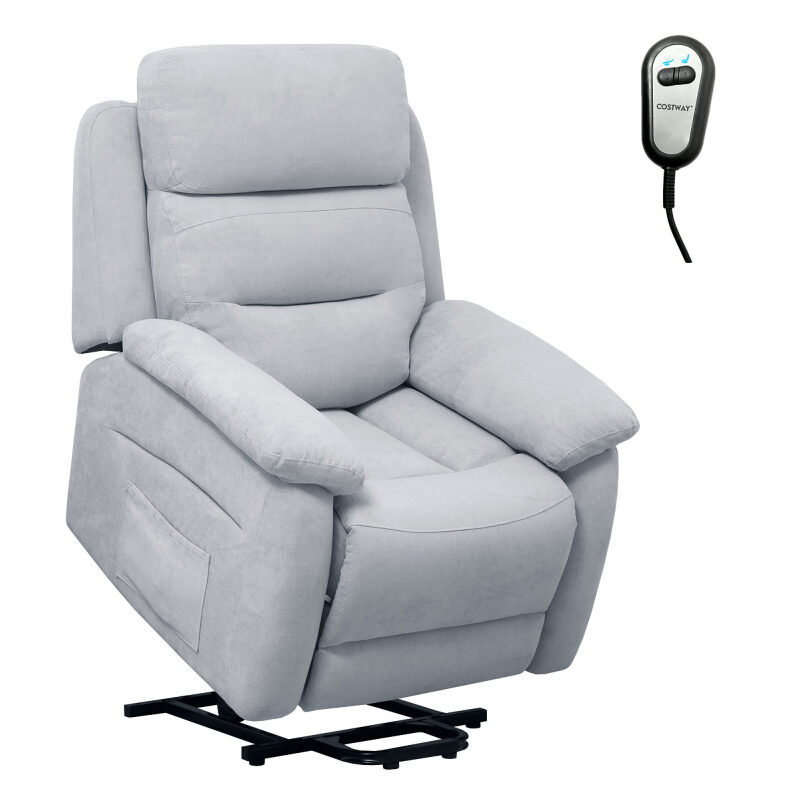 Costway Power Lift Recliner Chair Sofa with Remote Control
