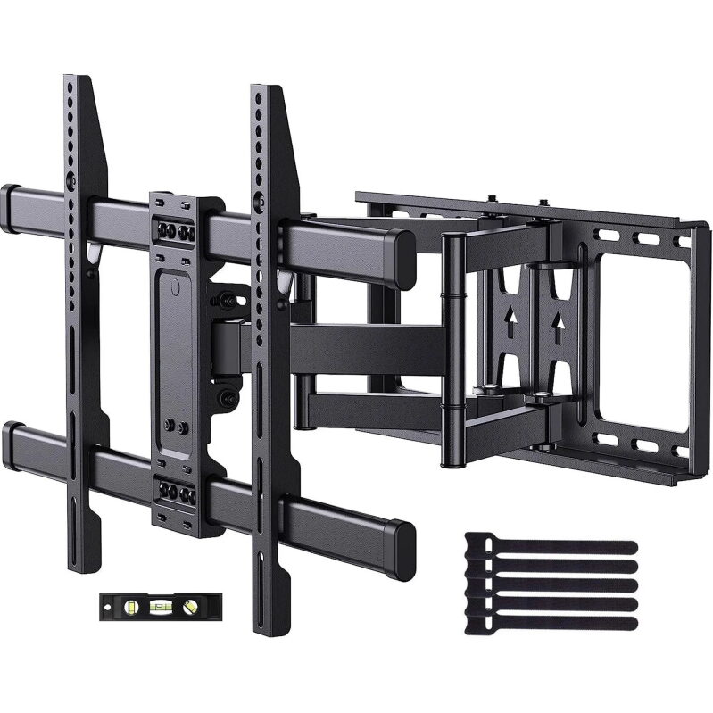 MountFTV Full Motion TV Wall Mount for 37-90-inch TVs