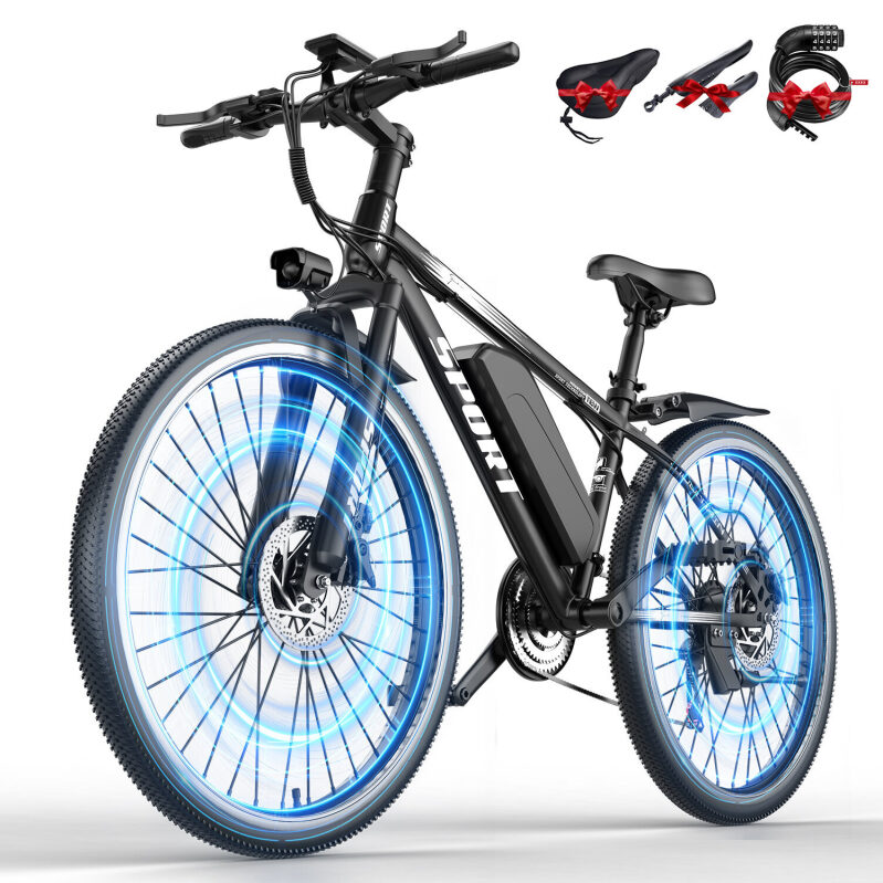 ASKGO 26-in-1 E-Mountain Bike - Power, Range, Performance