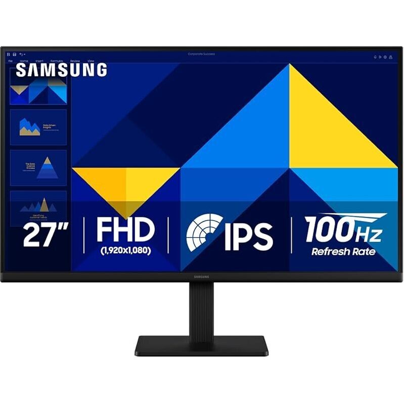 Samsung S30GD 27-inch Monitor - 100Hz IPS Panel for Enhanced Visuals