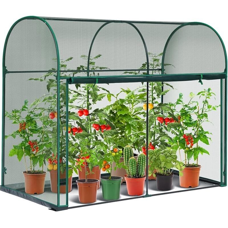 Ohuhu Crop Cages for Garden Plant 6ft x 3ft x 5ft
