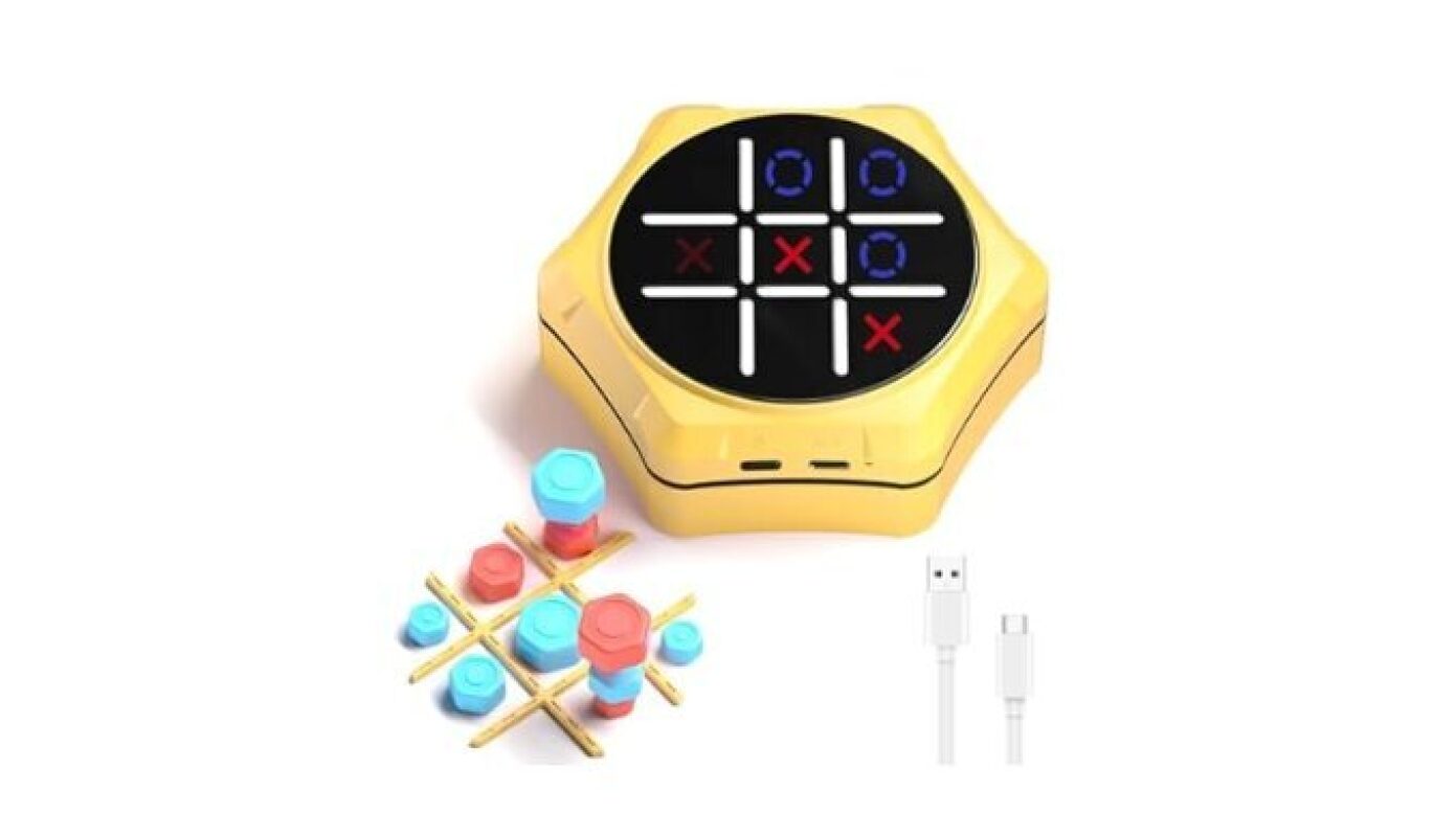 Portable Electronic Tic Tac Toe Game - Perfect for On-the-Go Fun