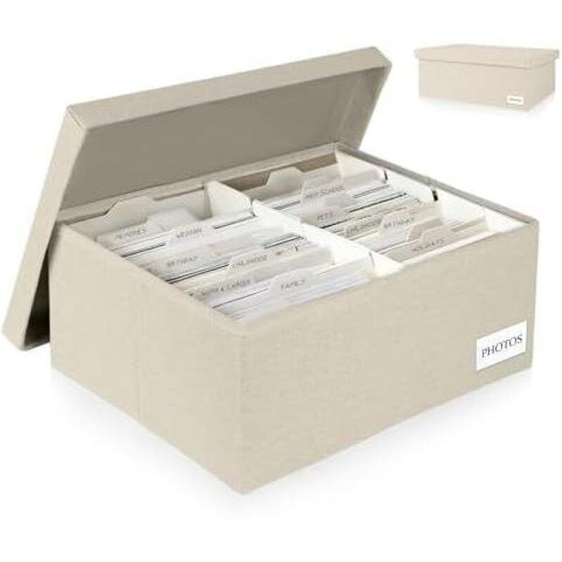 Photo Storage Box with 1700 Slots - 50% Discount
