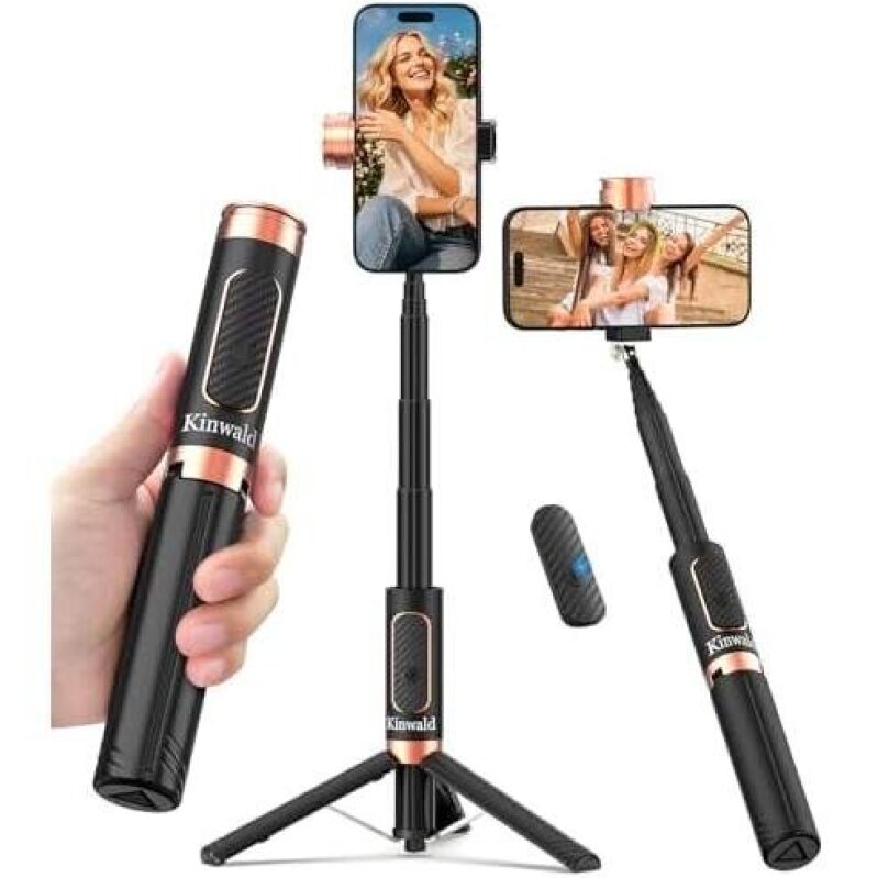 Portable Bluetooth Selfie Stick Tripod - 62% OFF