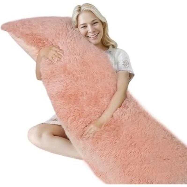 Premium Fluffy Long Pillow - 50% OFF
