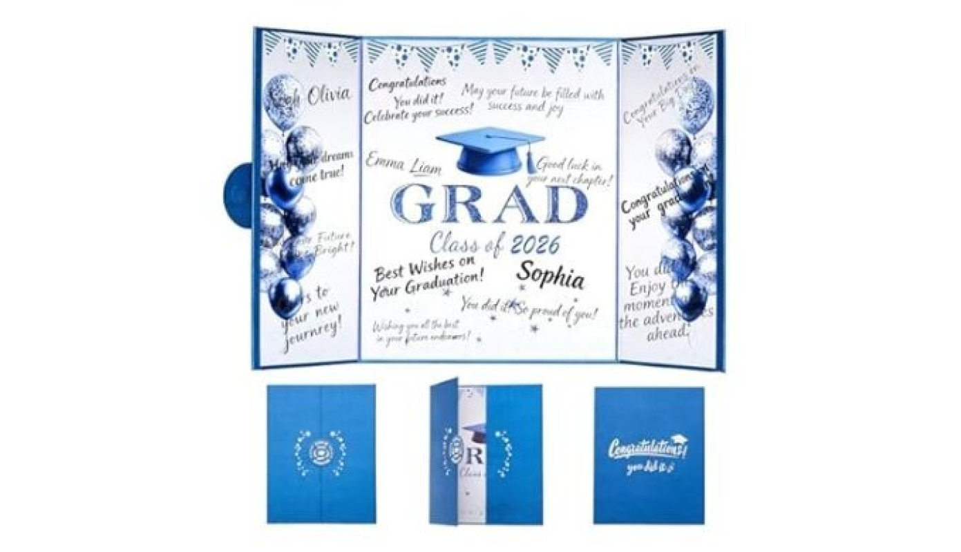Graduation Guest Book with 50% Discount + 10% Commission
