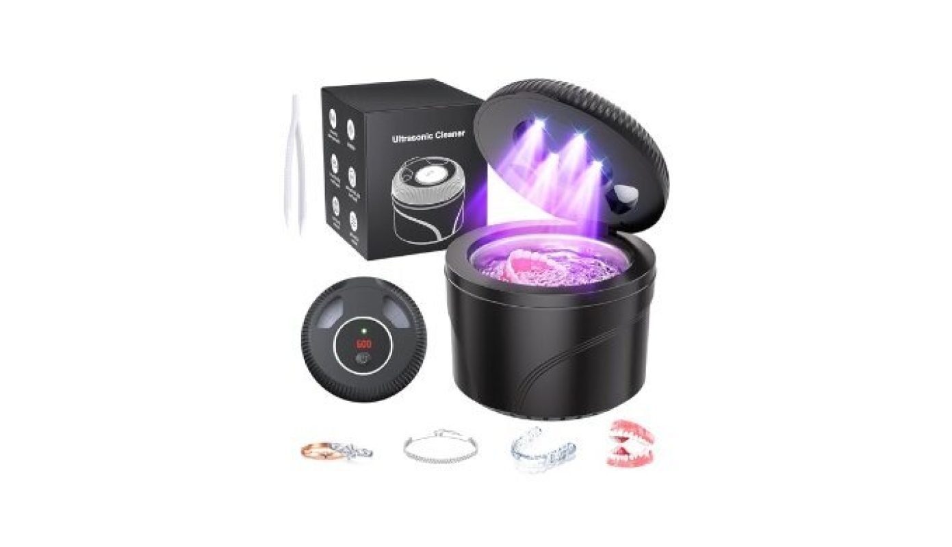 Powerful Ultrasonic Retainer Cleaner Machine for Dental Appliances