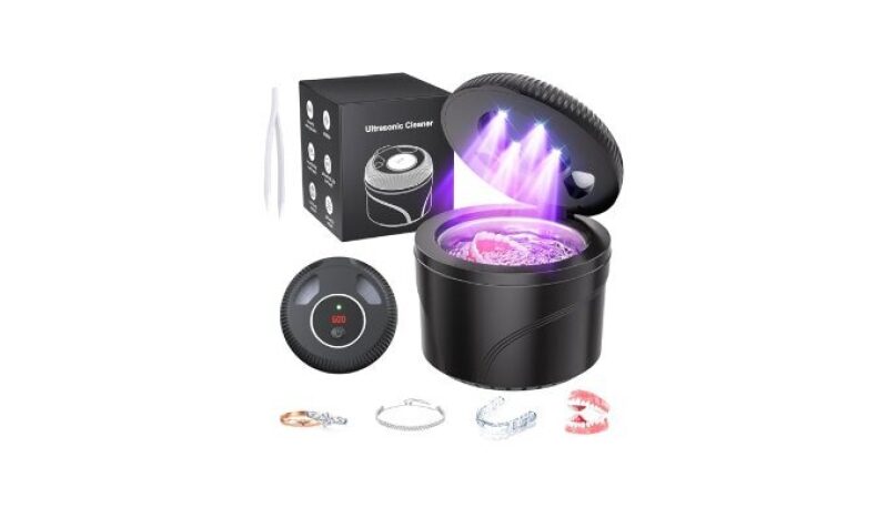 Powerful Ultrasonic Retainer Cleaner Machine for Dental Appliances
