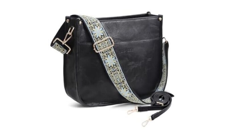 WOOMADA Vegan Leather Hobo Handbag - Stylish and Functional