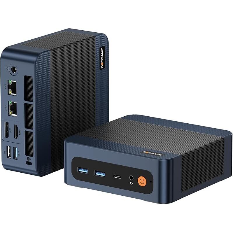Powerful Bosgame P3 Mini Desktop with Ryzen 5 and 512GB SSD