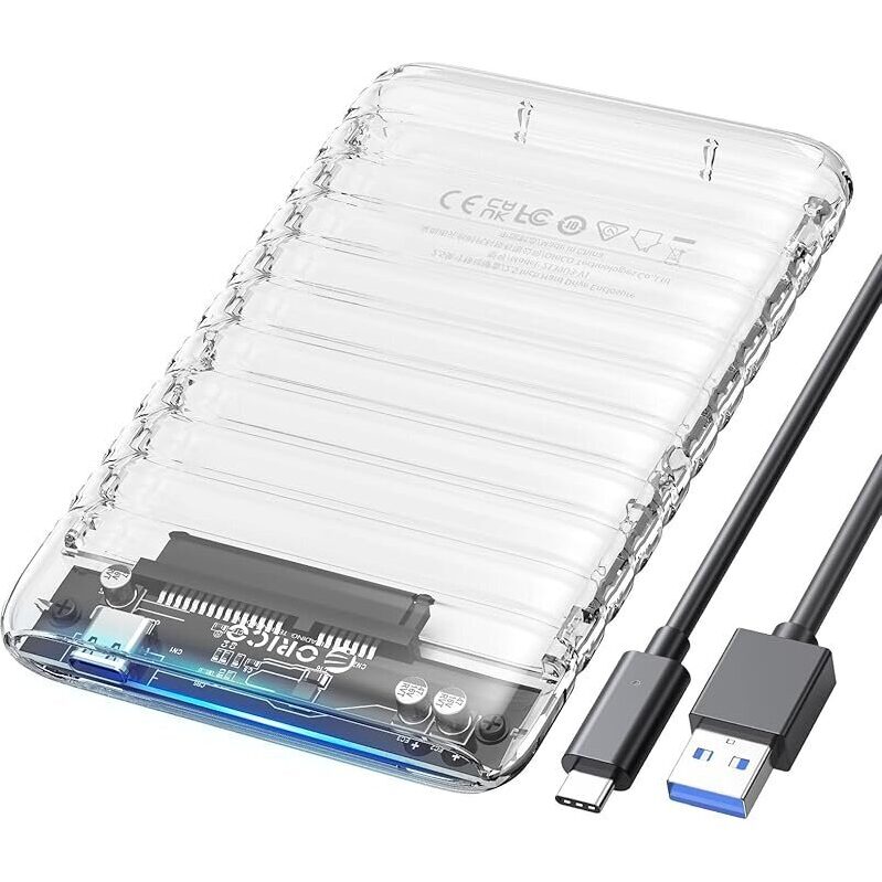ORICO 2.5 inch Hard Drive Enclosure USB C to SATA III