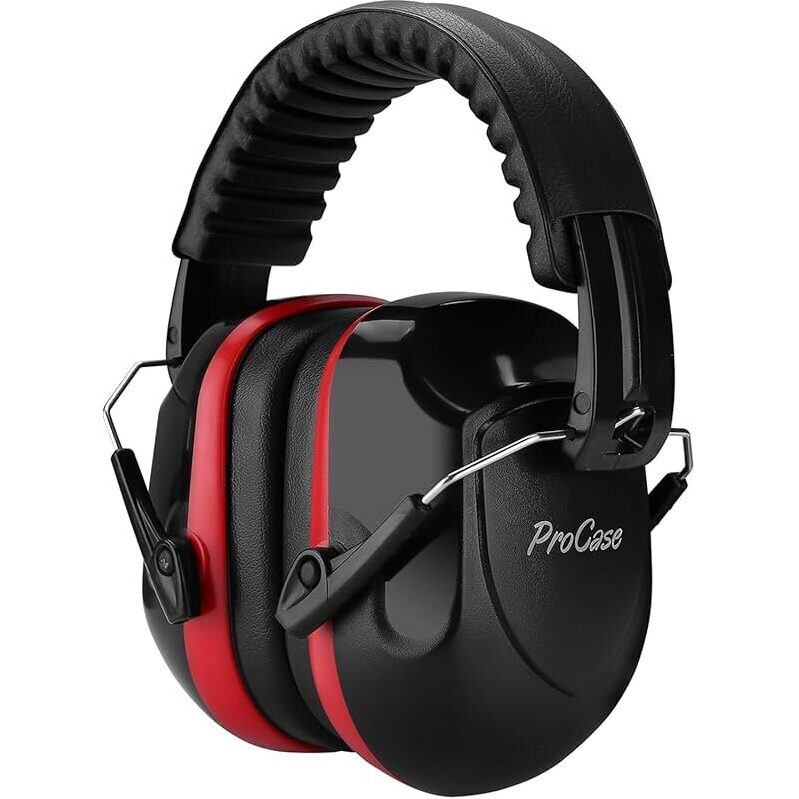 ProCase NRR 28dB Noise Reduction Earmuffs - Premium Protection