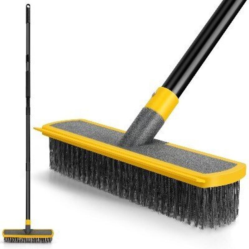 Two-in-One Steel Wire Floor Brush