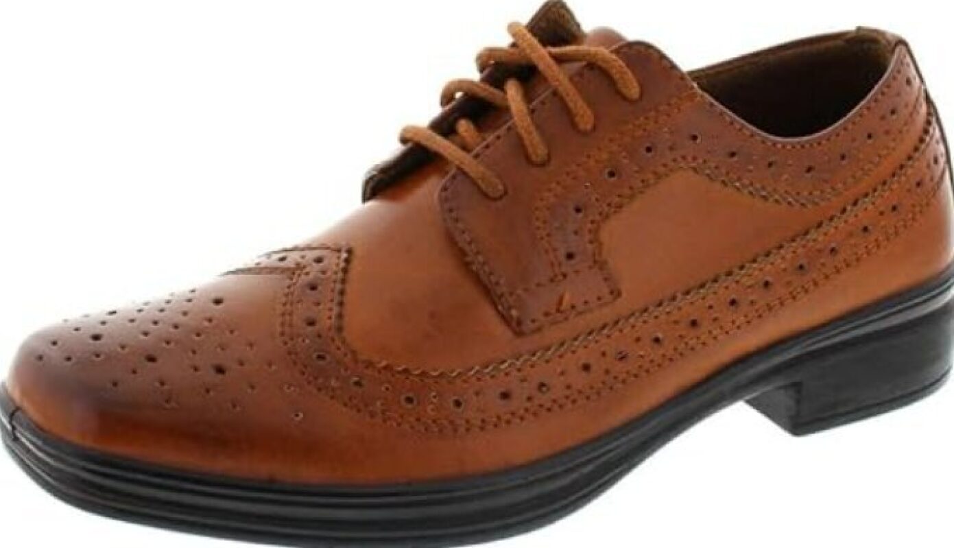 Deer Stags Boys' Ace Dress Comfort Wingtip Oxford - Stylish, Durable, and Comfortable