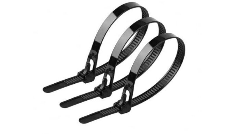 300 Pcs Reusable Zip Ties - Durable Cable Management Solution