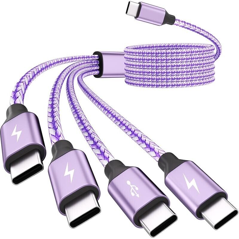 4-in-1 USB-C to USB-C Multi Charging Cable Set
