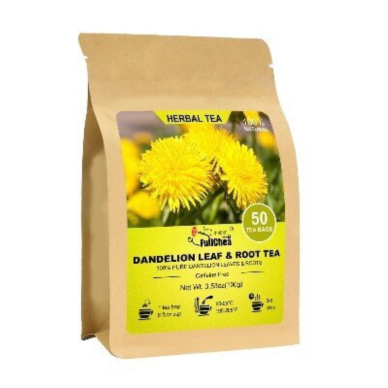 FullChea Dandelion Leaf & Root Tea - 50 Bags