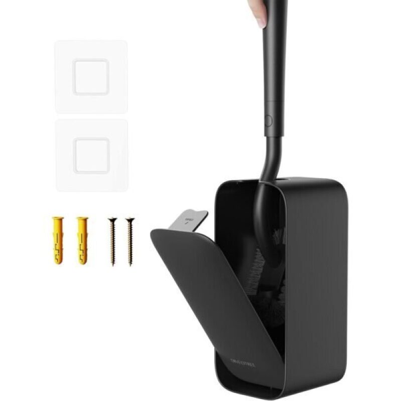 50% Off Premium Toilet Brush with Storage