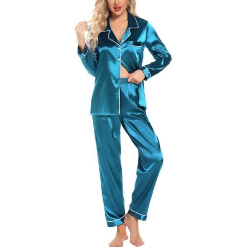 Leikar Silk Pajamas - Luxurious Comfort at a Steal