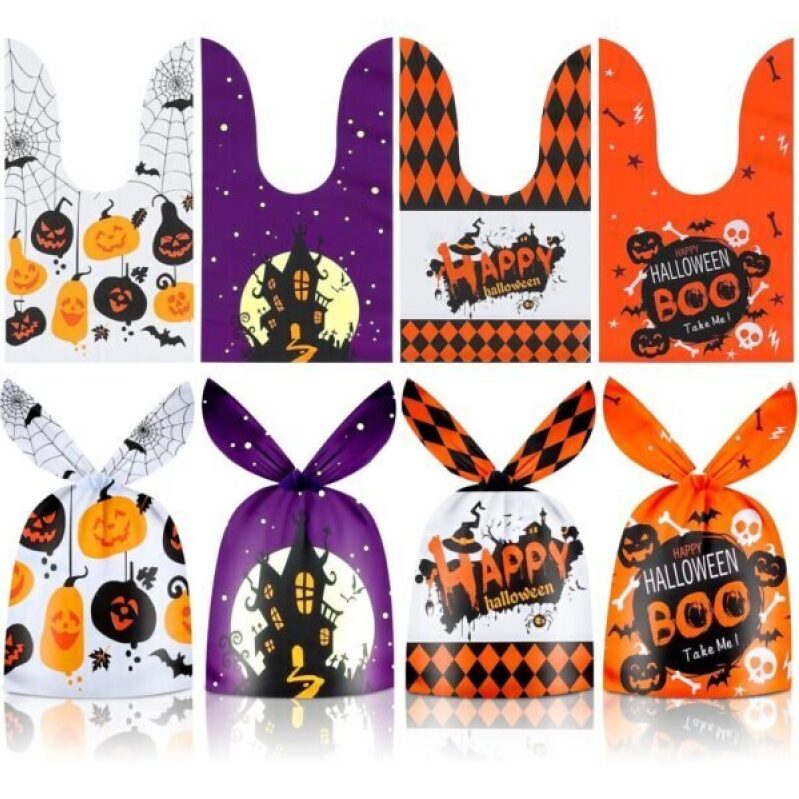 50 Pack Halloween Goodie Bags – Perfect for Trick or Treat