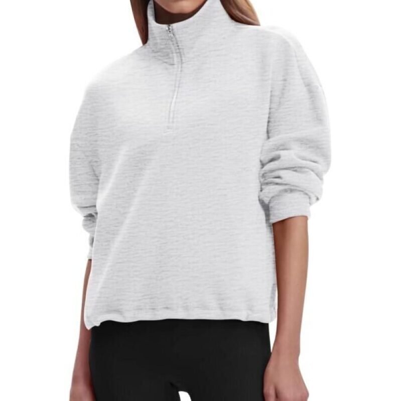 COCOMARTS Women's Half Zip Sweatshirt - 50% Off