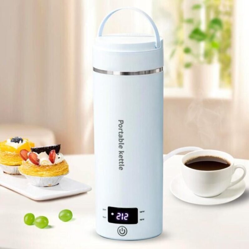 Portable Electric Kettle with 4 Temperature Settings - Fast Boiling and Auto Shut-Off