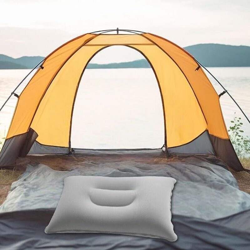 Inflatable Portable Ultralight Compact Air Pillow - Perfect for Camping and Travel