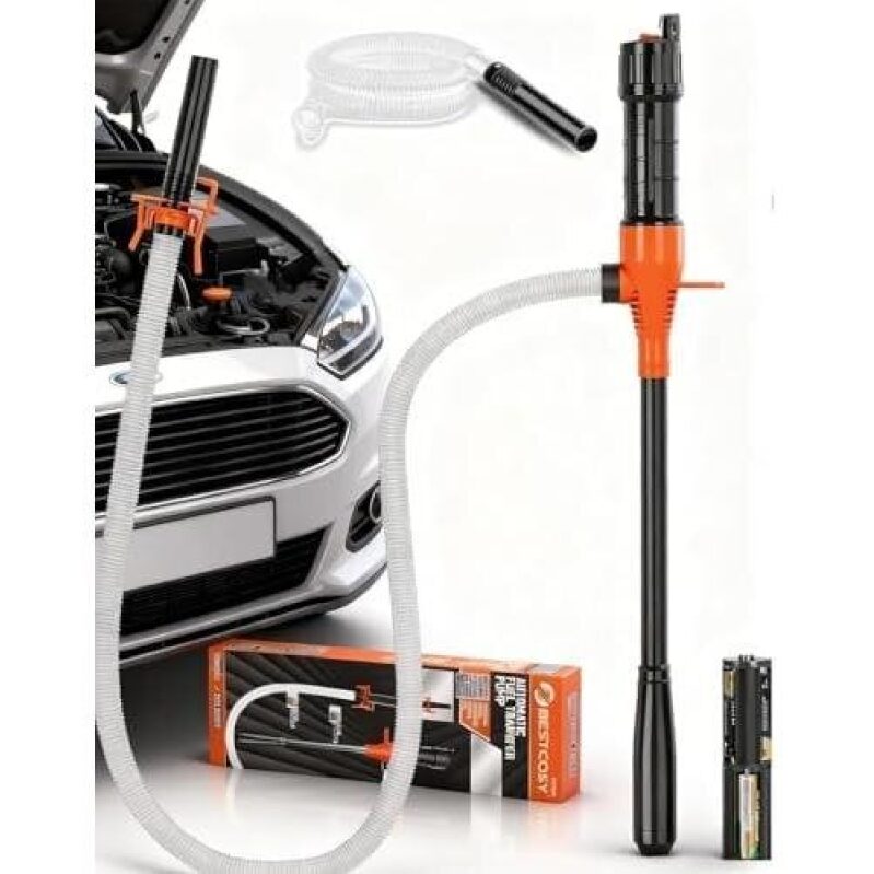 Portable Fuel Pump - 50% OFF - High Efficiency, Electric, Large Capacity