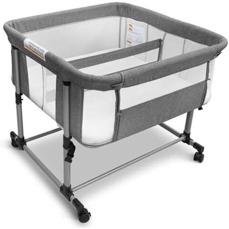 Twin Baby Crib with Wheels - 50% Discounted