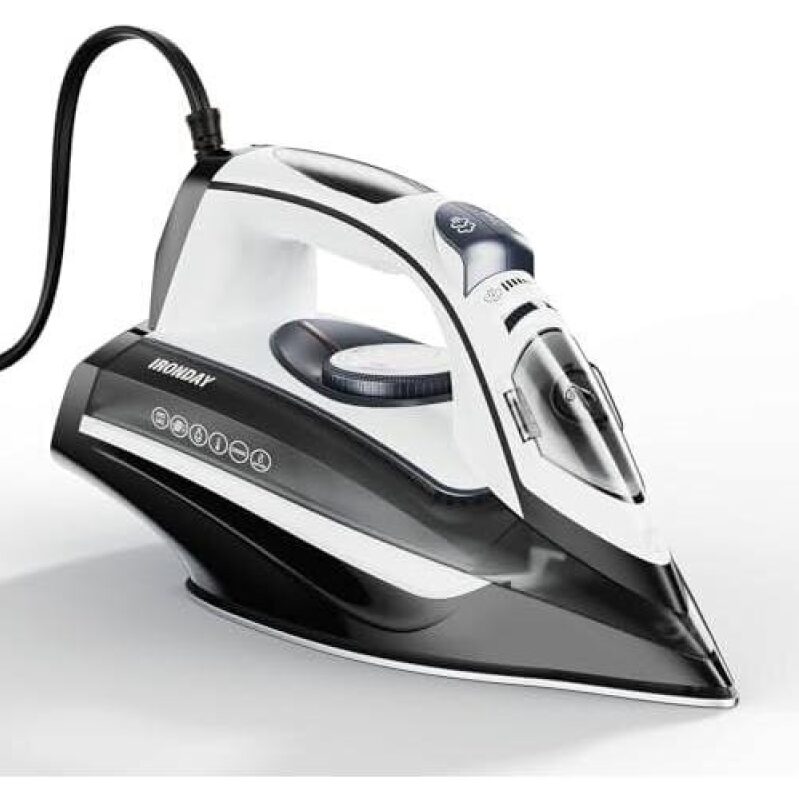 Ironday Steam Iron: Premium Clothing Ironing, 50% Off