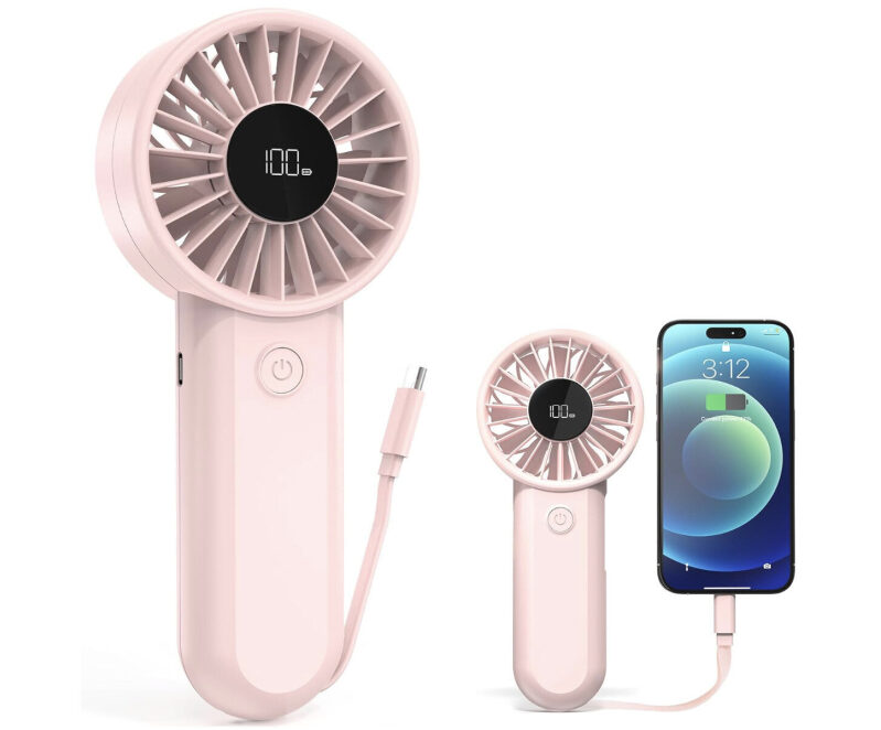 Portable Handheld Electric Fan - Ultimate Summer Cooling Solution