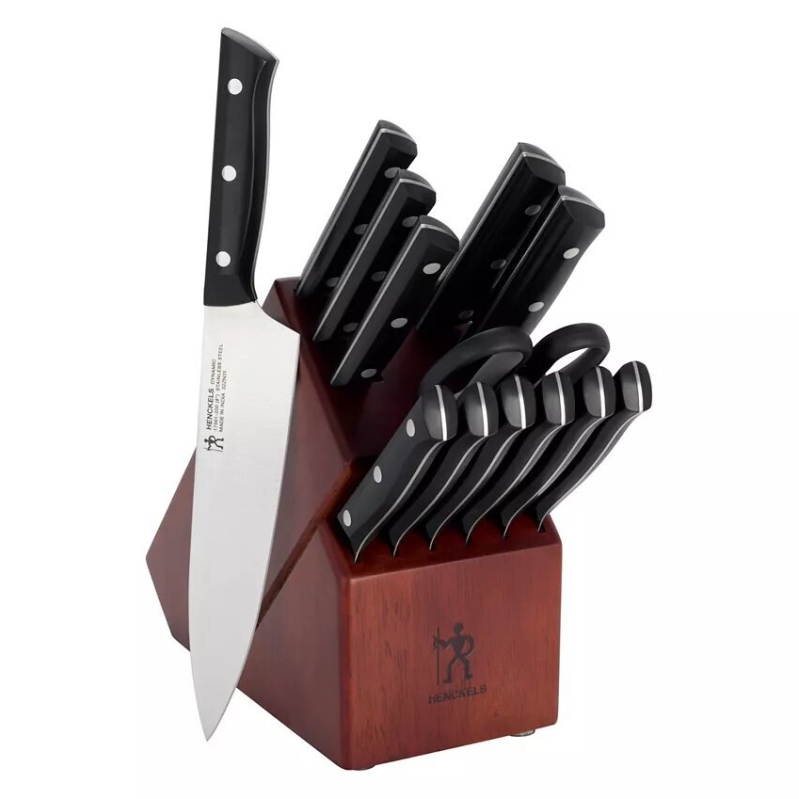 Henckels J.A. Dynamic Stainless Steel 14-Pc. Knife Block Set - High-End Kitchen Essentials