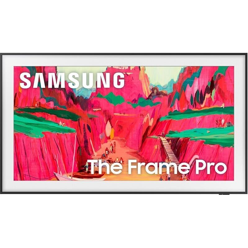 Samsung The Frame Pro LS03FW 85-in 4K Neo QLED Mini LED Smart TV - Oprah's Favorite 2025